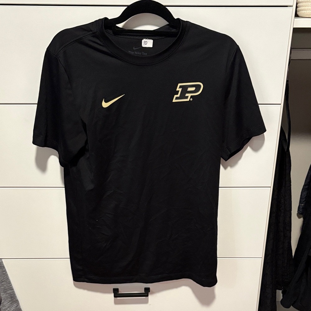 Nike Black and Gold Purdue Boliermakers T-Shirt